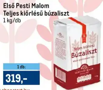 Metro Első Pesti Malom Teljes kiőrlésű búzaliszt ajánlat