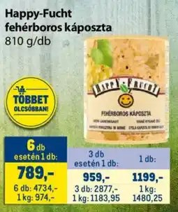 Metro Happy-Fucht fehérboros káposzta ajánlat