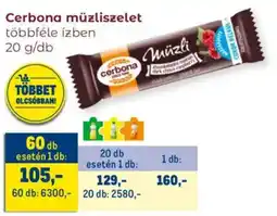 Metro Cerbona müzliszelet ajánlat