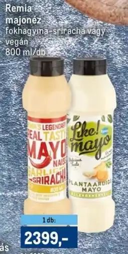 Metro Remia majonéz ajánlat