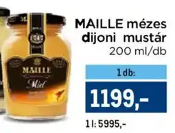 Metro MAILLE mézes dijoni mustár ajánlat