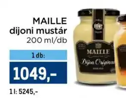 Metro MAILLE dijoni mustár ajánlat