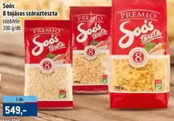 Metro Soós 8 tojásos száraztészta ajánlat