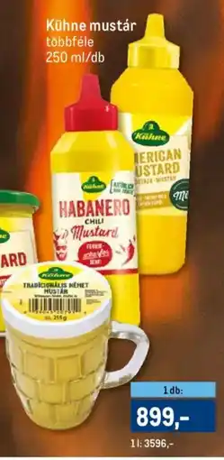 Metro Kühne mustár ajánlat