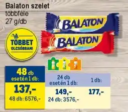 Metro Balaton szelet ajánlat