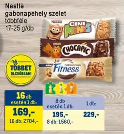 Metro Nestlé gabonapehely szelet ajánlat