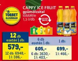 Metro Cappy Ice Fruit gyümölcsital ajánlat