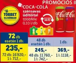 Metro COCA-COLA ajánlat