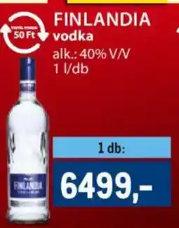 Metro FINLANDIA vodka ajánlat