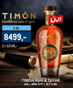 Metro TIMON Rum & Spiced ajánlat