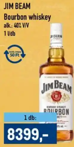 Metro JIM BEAM Bourbon whiskey ajánlat