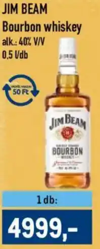 Metro JIM BEAM Bourbon whiskey ajánlat