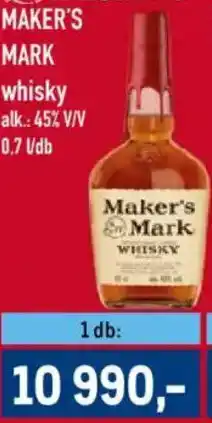 Metro MAKER'S MARK whisky ajánlat