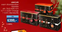 Metro UNICUM papír díszdobozban ajánlat