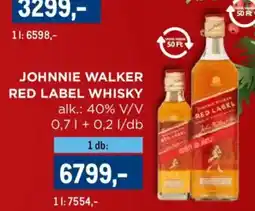 Metro Johnnie Walker Red Label Whisky ajánlat
