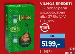 Metro Vilmos eredeti ajánlat