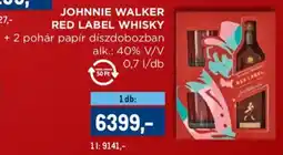 Metro Johnnie Walker Red Label Whisky ajánlat