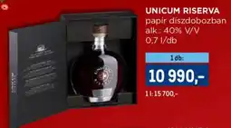 Metro Unicum riserva ajánlat