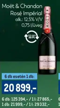Metro Moët & Chandon Rosé Impérial ajánlat