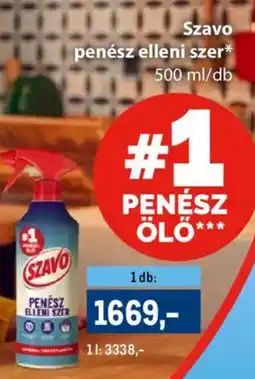 Metro Szavo penész elleni szer ajánlat