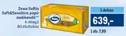 Metro Zewa Softis Soft&Sensitive papír zsebkendő ajánlat