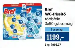 Metro Bref WC-frissítő ajánlat