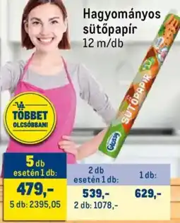 Metro Hagyományos sütőpapír ajánlat