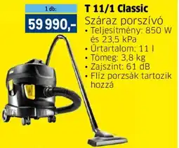 Metro KÄRCHER T 11/1 Classic ajánlat