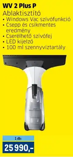 Metro KÄRCHER WV 2 Plus P Ablaktisztító ajánlat