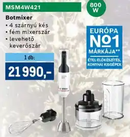 Metro BOSCH MSM4W421 Botmixer ajánlat