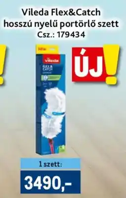 Metro Vileda Flex&Catch hosszú nyelű portörlő szett ajánlat