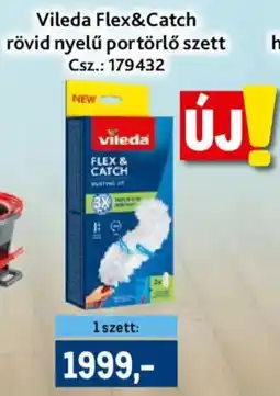 Metro Vileda Flex&Catch rövid nyelű portörlő szett ajánlat