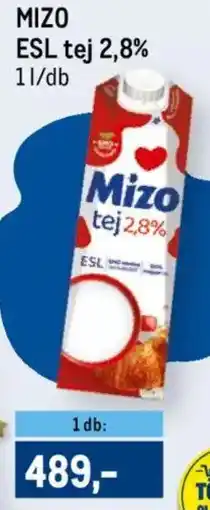 Metro MIZO ESL tej 2,8% ajánlat