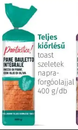 Metro Teljes kiőrlésű toast szeletek napra- forgóolajjal ajánlat