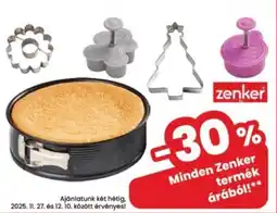 Interspar Minden Zenker termék árából! ajánlat