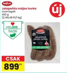 Interspar Regnum Jalapeñós májas hurka ajánlat