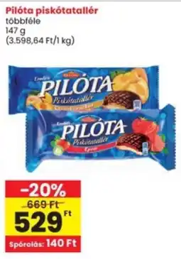 Interspar Pilóta piskótatallér ajánlat