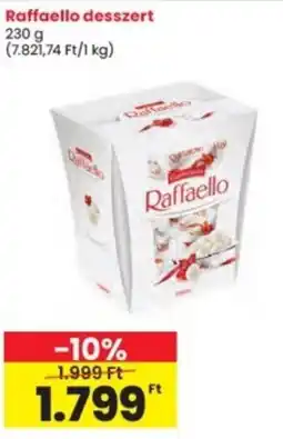 Interspar Raffaello desszert ajánlat