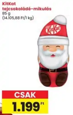 Interspar KitKat tejcsokoládé-mikulás ajánlat