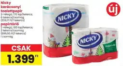 Interspar Nicky karácsonyi toalettpapír ajánlat