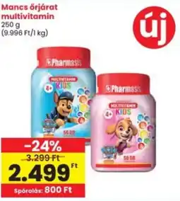 Interspar Mancs őrjárat multivitamin ajánlat