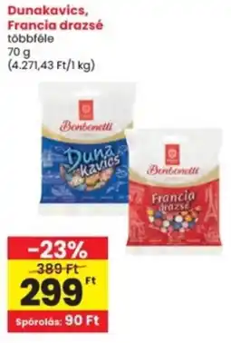 Interspar Dunakavics, Francia drazsé ajánlat