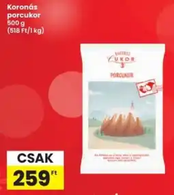 Interspar Koronás porcukor ajánlat