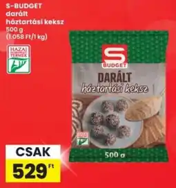 Interspar S-BUDGET darált háztartási keksz ajánlat
