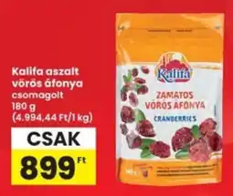 Interspar Kalifa aszalt vörös áfonya ajánlat