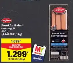 Interspar Regnum Frankfurti virsli ajánlat