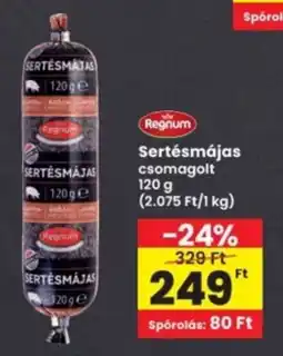 Interspar Regnum Sertésmájas ajánlat