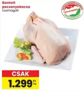 Interspar Bontott pecsenyekacsa ajánlat