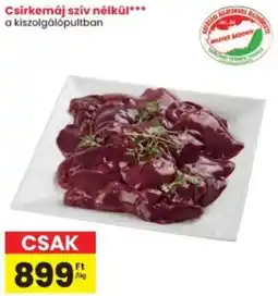Interspar Csirkemáj szív nélkül ajánlat