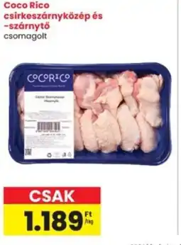 Interspar Coco Rico csirkeszárnyközép és -szárnytő ajánlat